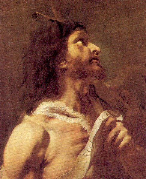 PIAZZETTA, Giovanni Battista St. John the Baptist France oil painting art
